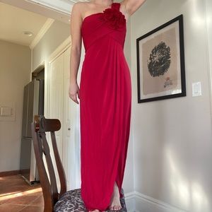 BCBG Maxazria Red formal dress